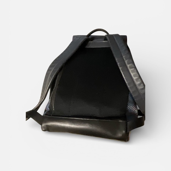 Coach Plaid Navy and Black Men's Backpack - Picture 3 of 6